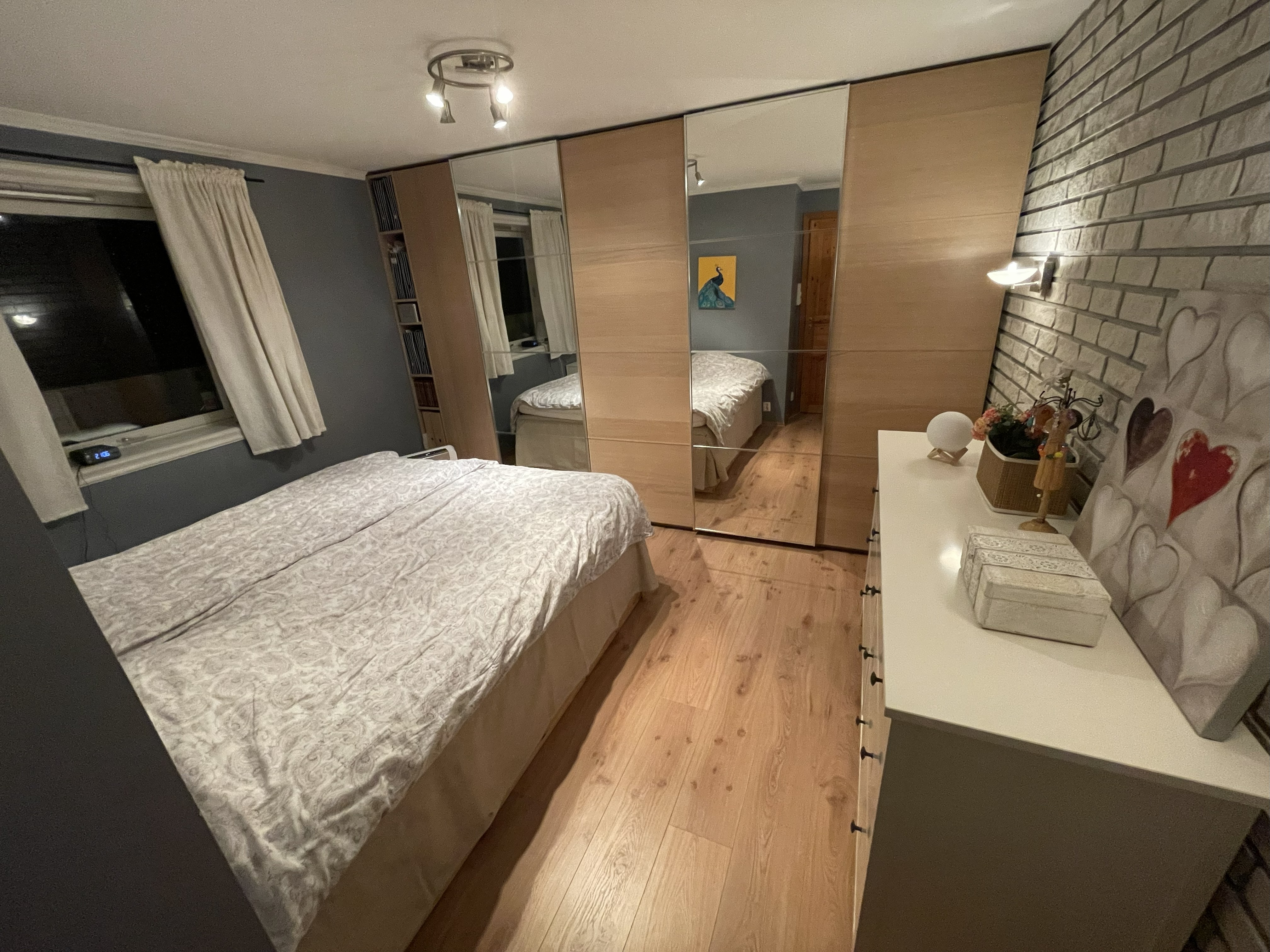 Etter: PAX garderober / Hemnes kommode